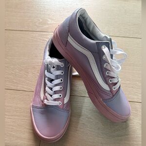 Vans Kids Lavender/Pink Ombré Sneakers